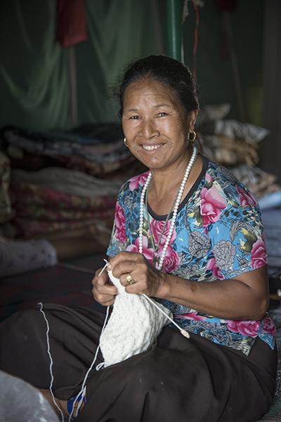 Nepal / SEEP classes at Camp Hope