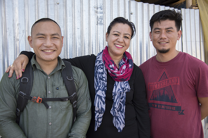 Nepal / SEEP classes at Camp Hope