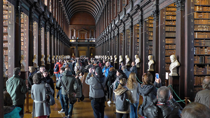 Kilmainham Gaol,Guinness Brewery,Trinity College, Dublin