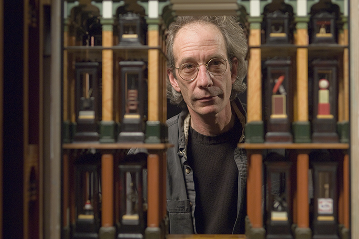 David Beck in his studio